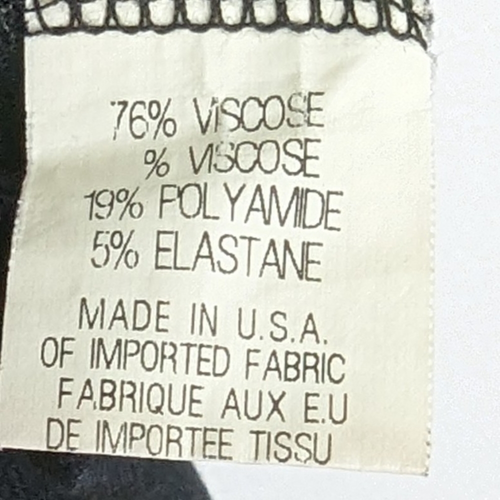 Theory Viscose Polyamide Elastane Stretchy Black Sleeveless Dress Medium - Picture 7 of 10